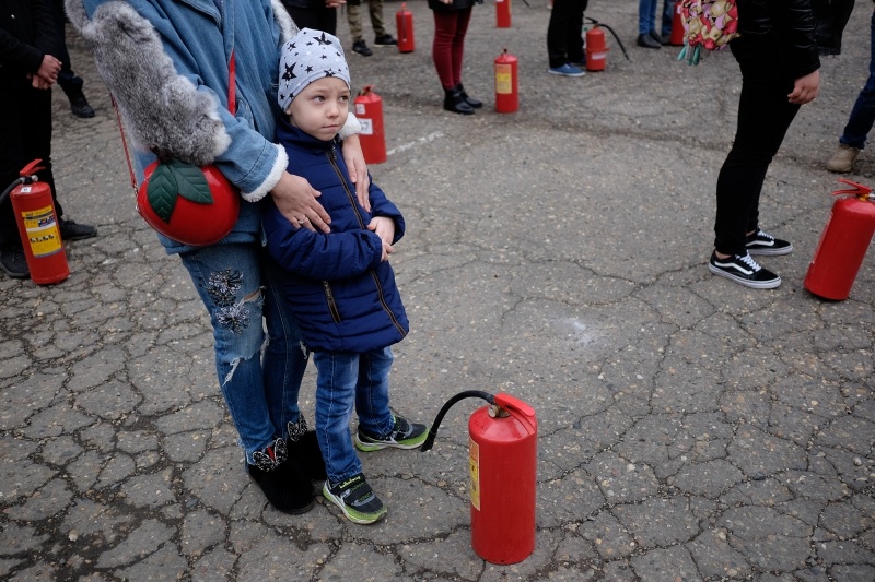 В Краснодарском учебном центре ФПС прошла благотворительная акция для детей